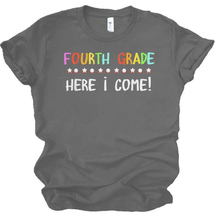 4th Grade Here I Come Cute 3rd Grade Graduation Shirt Unisex Jersey T-Shirt