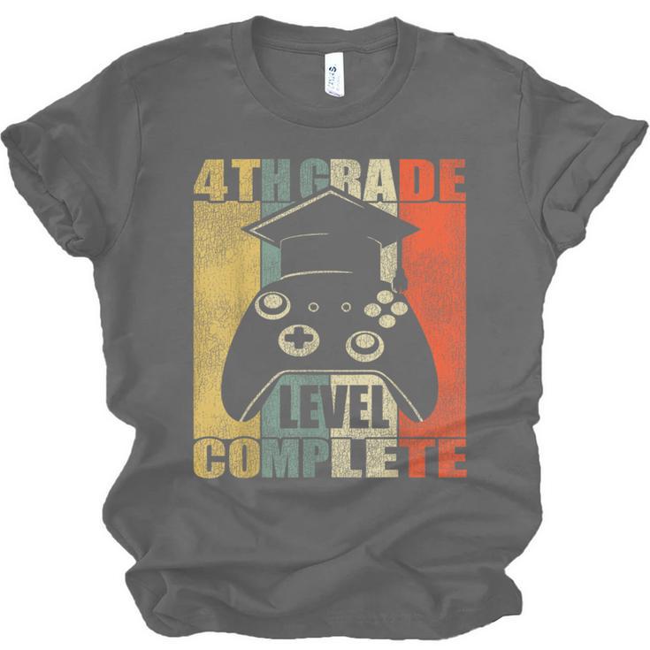 4th Grade Level Complete Gamer Class Of 2023 Graduation Unisex Jersey T-Shirt