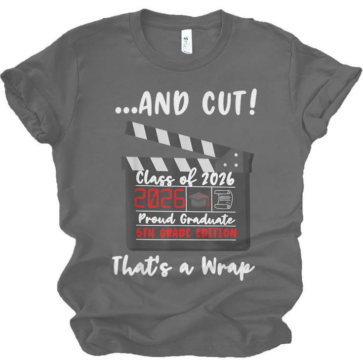 5th Grade 2026 Last Day End Of School Graduation Unisex Jersey T-Shirt