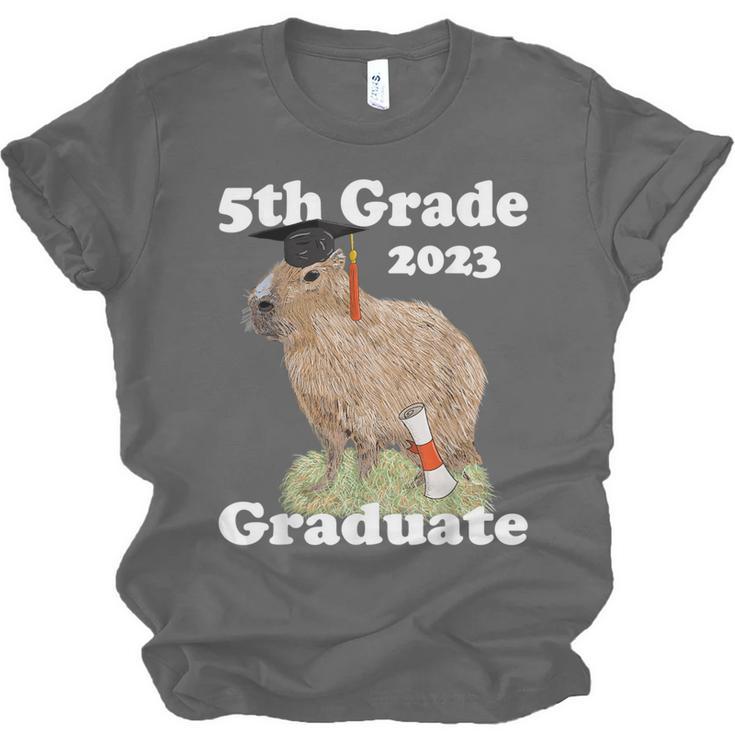 5th Grade Graduation Class Of 2023 Capybara Fifth Graduate Unisex Jersey T-Shirt