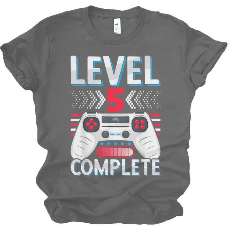 5th Grade Graduation Elementary School Graduate Level 5 Unisex Jersey T-Shirt
