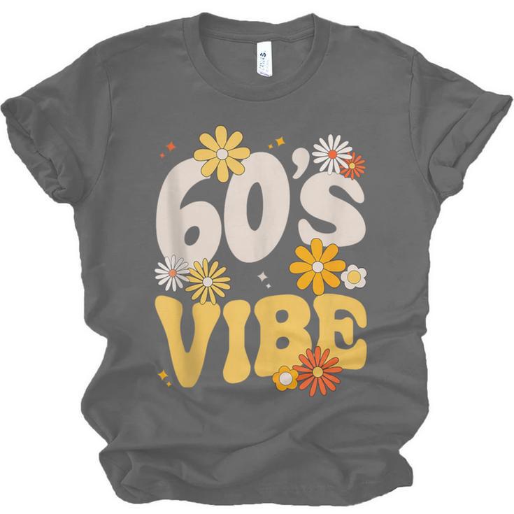 60's Vibe Vintage Nostalgia Mixtape Era 1960s Party Groovy Unisex Jersey T-Shirt