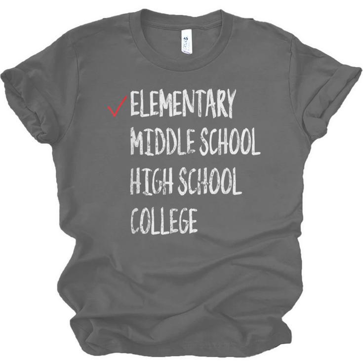 6th Grade Graduation 2025 Elementary Graduation Unisex Jersey T-Shirt