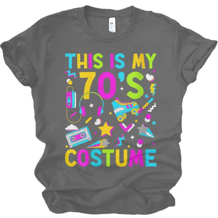 This Is My 70's Costume Nostalgia Mixtape Era 1970s Party Unisex Jersey T-Shirt