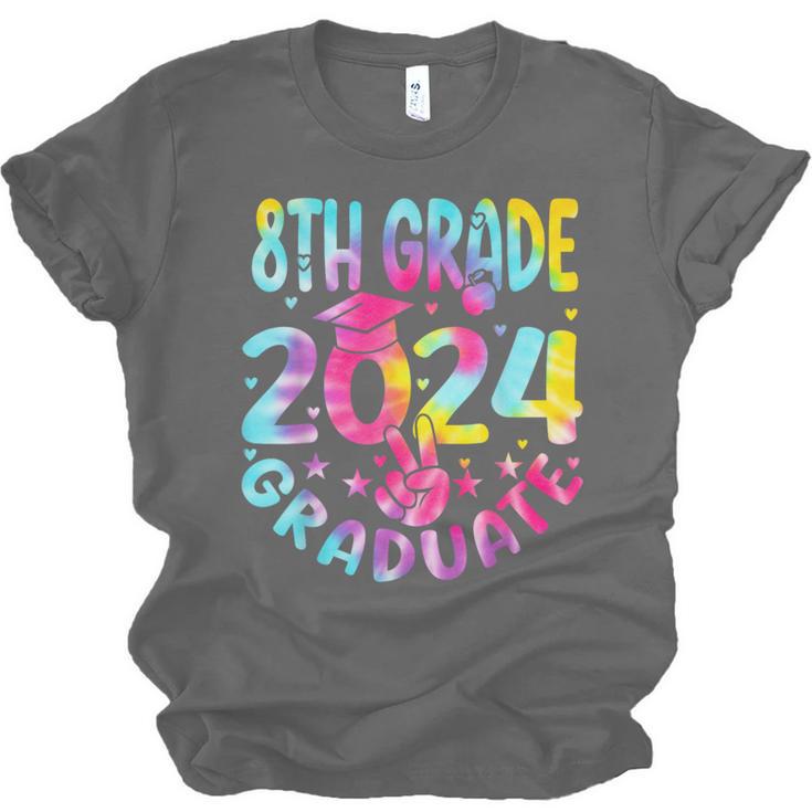 8th Grade Graduate 2024 Graduation Last Day Of School Tie Unisex Jersey T-Shirt