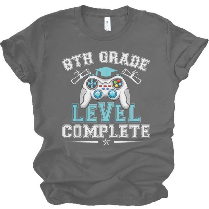8th Grade Level Complete Graduation 2025 Class Eighth Grade Unisex Jersey T-Shirt
