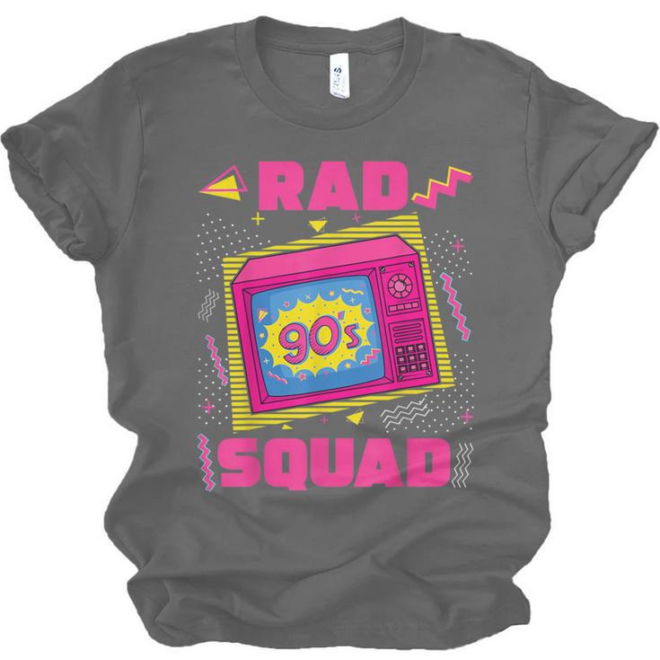 90s Rad Squad Retro Television 90s Aesthetic Nostalgia Unisex Jersey T-Shirt