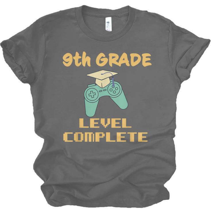 9th Grade Graduate Boys Girls Gamer Ninth Grade Graduation Unisex Jersey T-Shirt