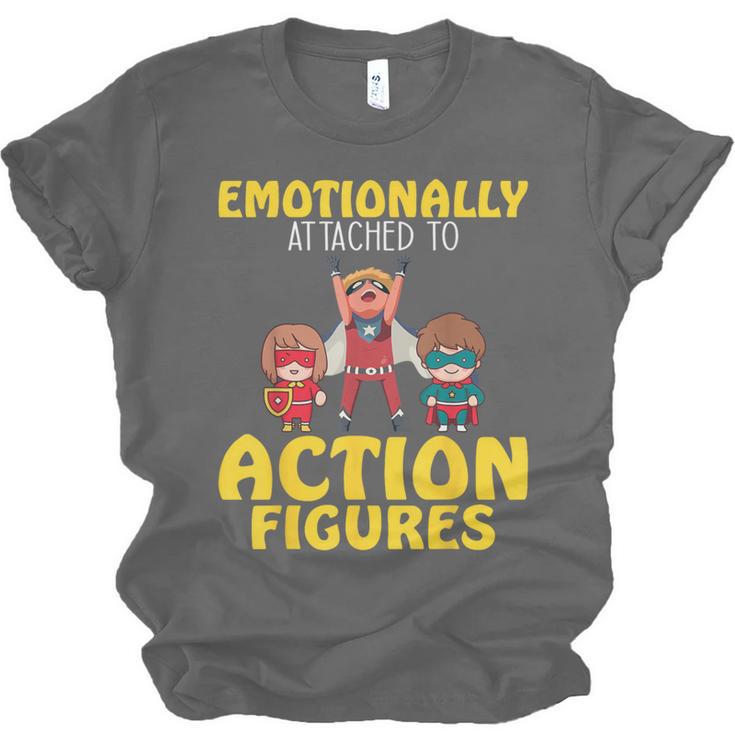 Action Figure Collector Comic Books Unisex Jersey T-Shirt