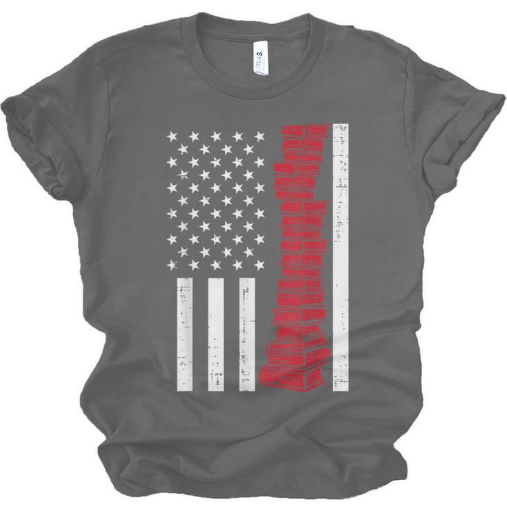 America Flag Read Book Reading Librarian Men Women Kids Unisex Jersey T-Shirt America Flag Read Book Reading Librarian Men Women Kids Unisex Jersey T-Shirt