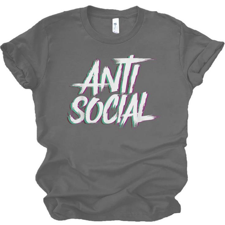 Anti Social Anti Social Club Introvert People Haters Unisex Jersey T-Shirt