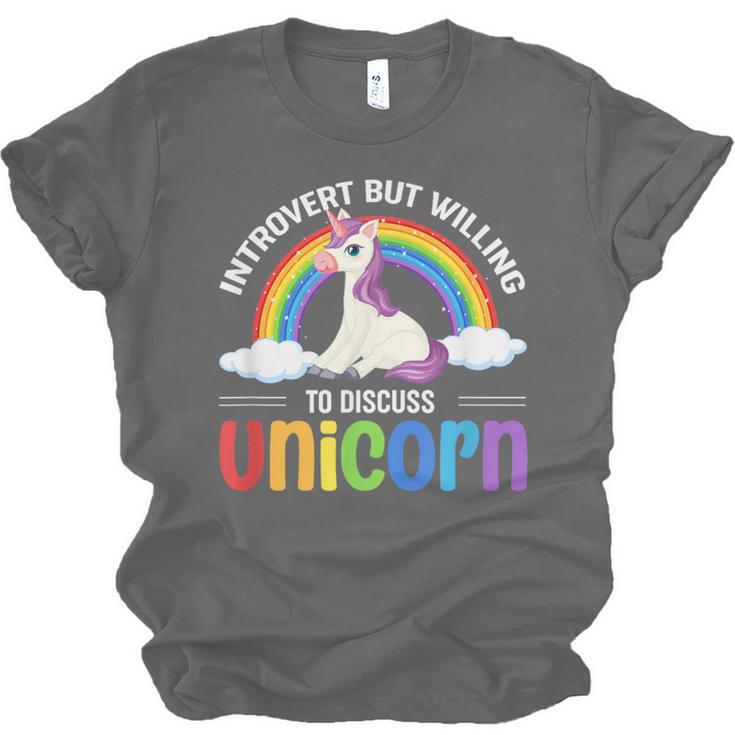 Anti Social Introvert Unicorn Lover Unicorns Unisex Jersey T-Shirt Anti Social Introvert Unicorn Lover Unicorns Unisex Jersey T-Shirt