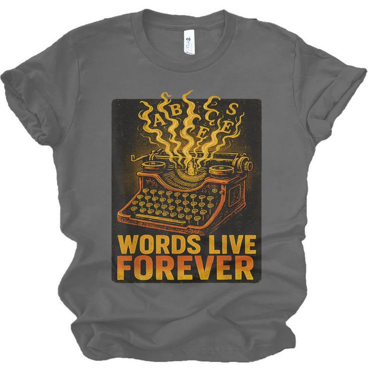 Antiques Collector Writing Retro Nostalgia Curiosity Unisex Jersey T-Shirt