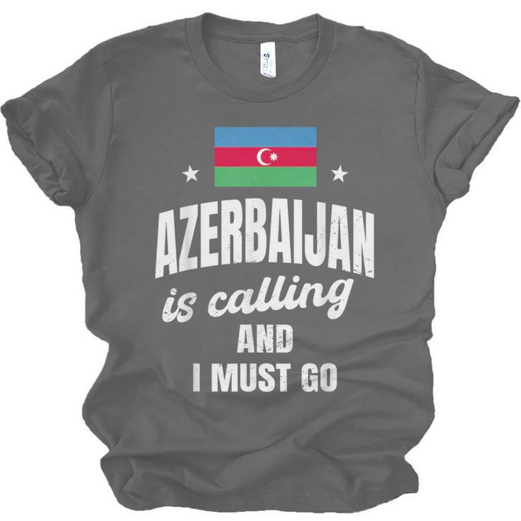 Azerbaijan Lover Saying Azeri Nostalgia Unisex Jersey T-Shirt