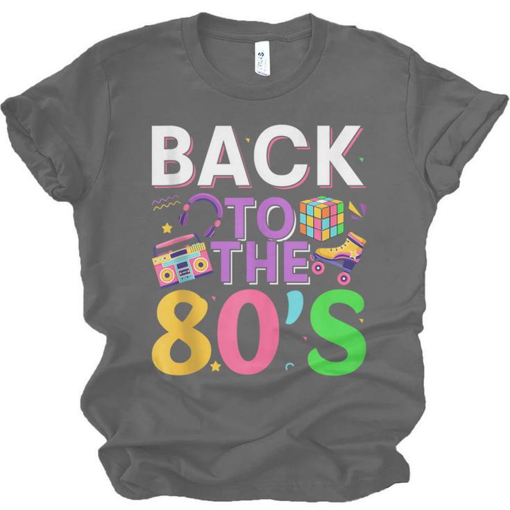 Back To The 80's Mixtape Era Nostalgia Retro 1980 80's Style Unisex Jersey T-Shirt