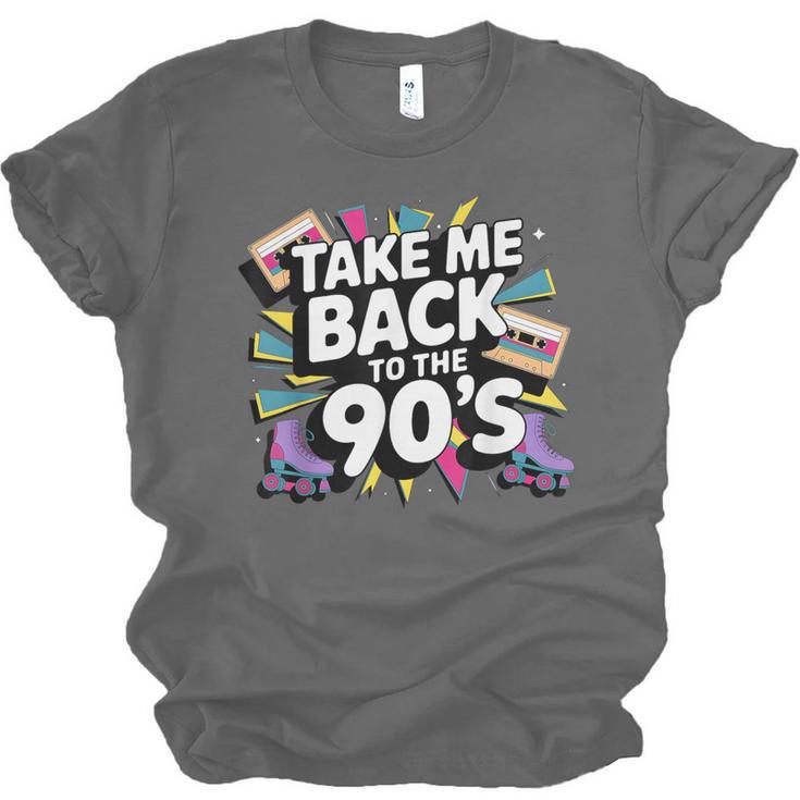 Take Me Back To The 90s Retro Nostalgia Unisex Jersey T-Shirt