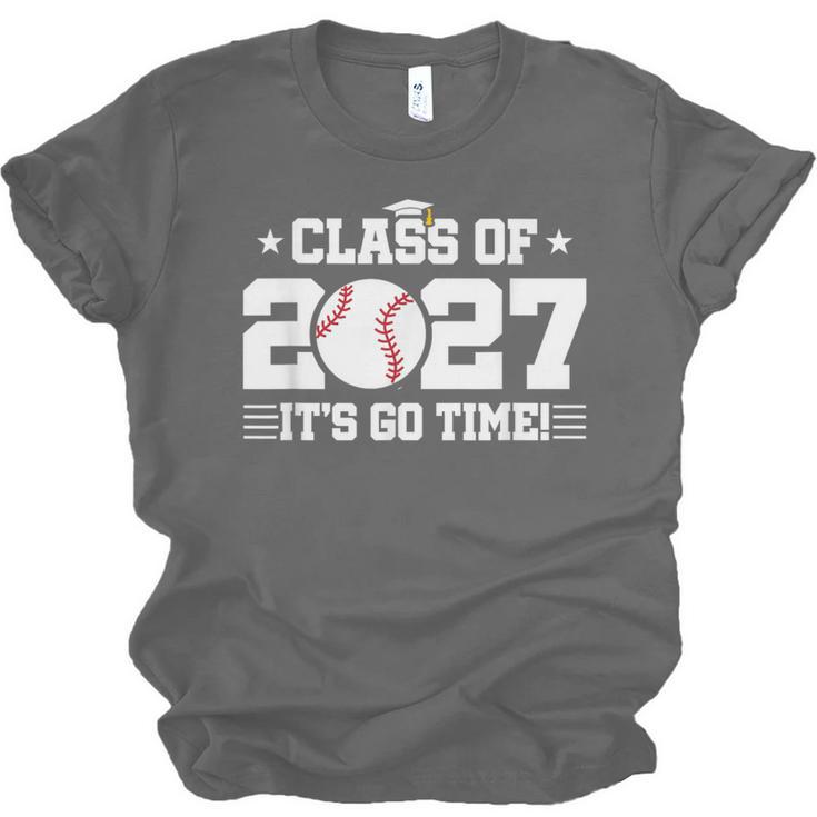 Back To School 2027 Baseball 2027 Graduation Class Of 2027 Unisex Jersey T-Shirt