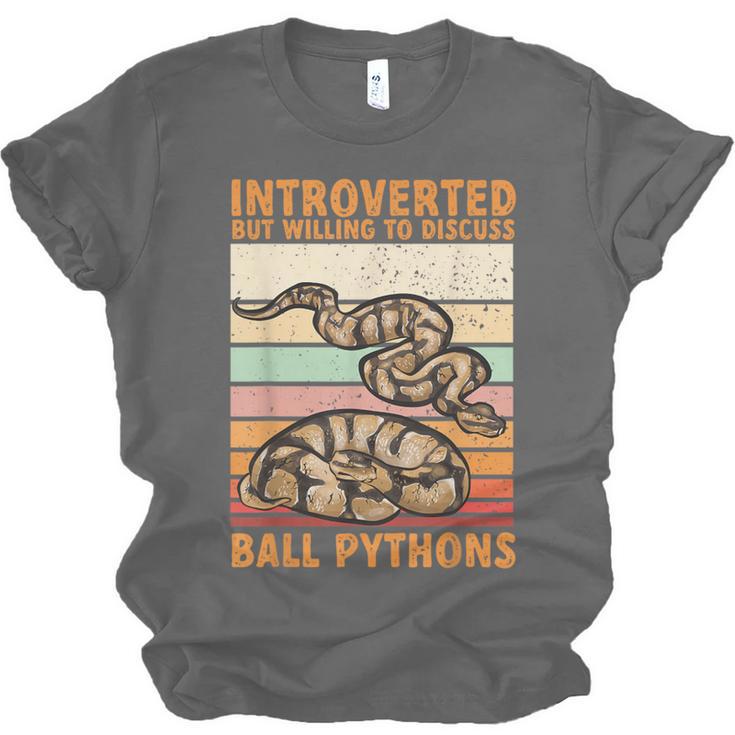 Ball Python Snake Introvert Ball Python Unisex Jersey T-Shirt Ball Python Snake Introvert Ball Python Unisex Jersey T-Shirt
