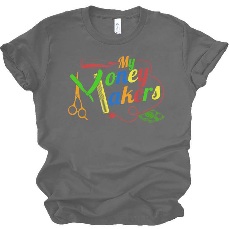 Barbering Tools Barber School Graduation Gear T-Shirt Unisex Jersey T-Shirt