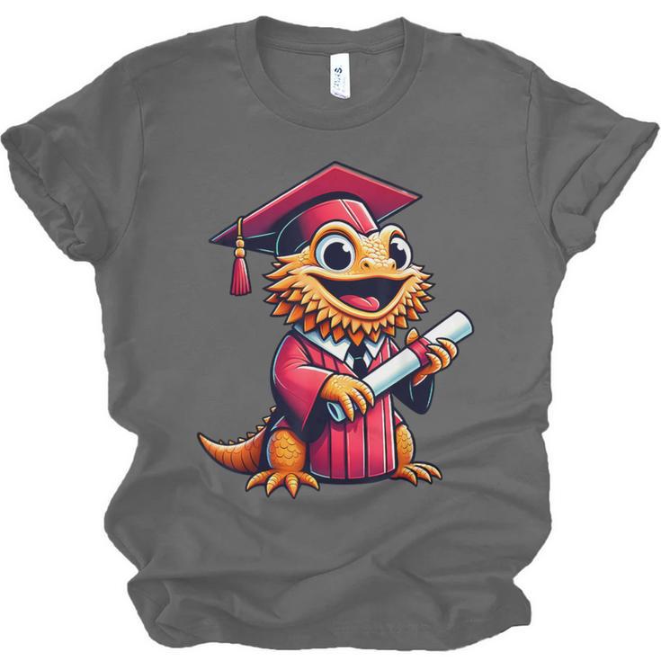 Bearded Dragon Graduation Kindergarten Elementary Girl Boy Unisex Jersey T-Shirt