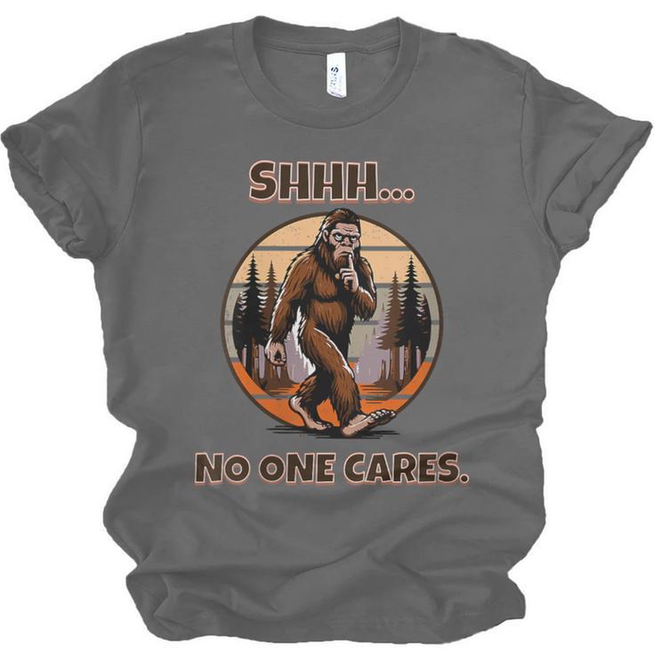 Bigfoot Sasquatch Lover Introvert Antisocial Humor Unisex Jersey T-Shirt