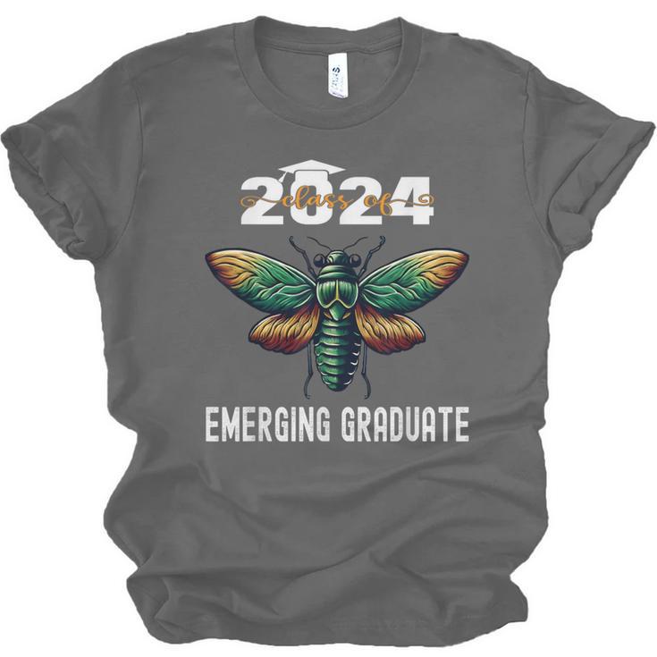 Biology Class Of 2024 Emerging Graduation For Him Unisex Jersey T-Shirt