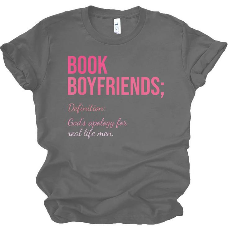 Book Boyfriends Definition Unisex Jersey T-Shirt