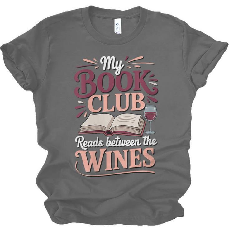 My Book Club Reads Between The Wines Unisex Jersey T-Shirt