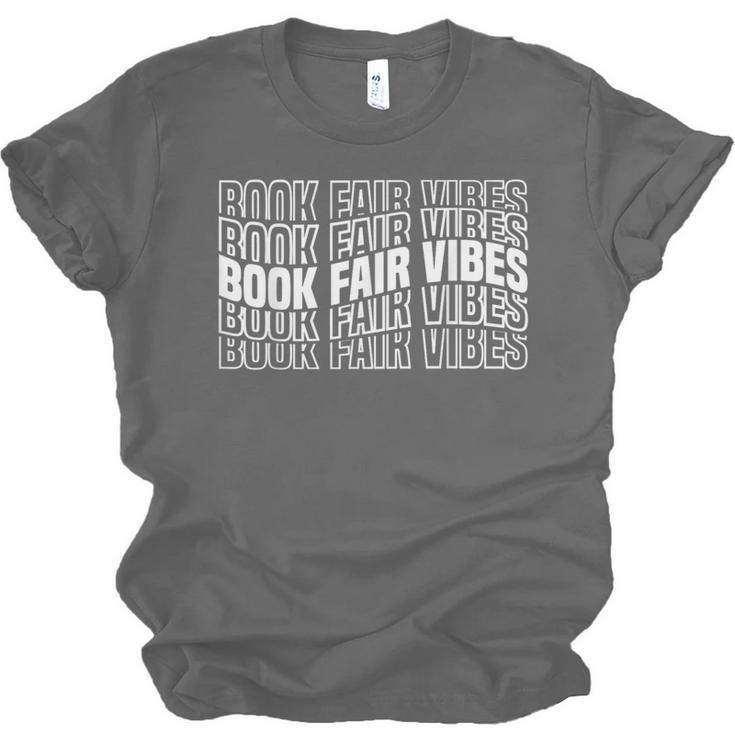 Book Fair Vibes Reader Nostalgia Unisex Jersey T-Shirt