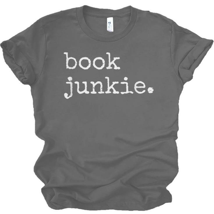 Book Junkie Reading Shirts Unisex Jersey T-Shirt