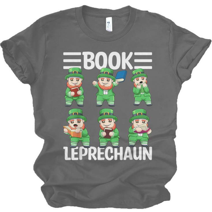 Book Leprechaun St Patrick's Day Library Librarian Reading Unisex Jersey T-Shirt Book Leprechaun St Patrick's Day Library Librarian Reading Unisex Jersey T-Shirt