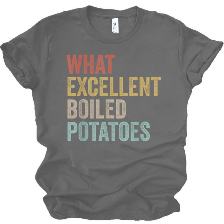 Book Lover Austen Literature What Excellent Boiled Potatoes Unisex Jersey T-Shirt Book Lover Austen Literature What Excellent Boiled Potatoes Unisex Jersey T-Shirt