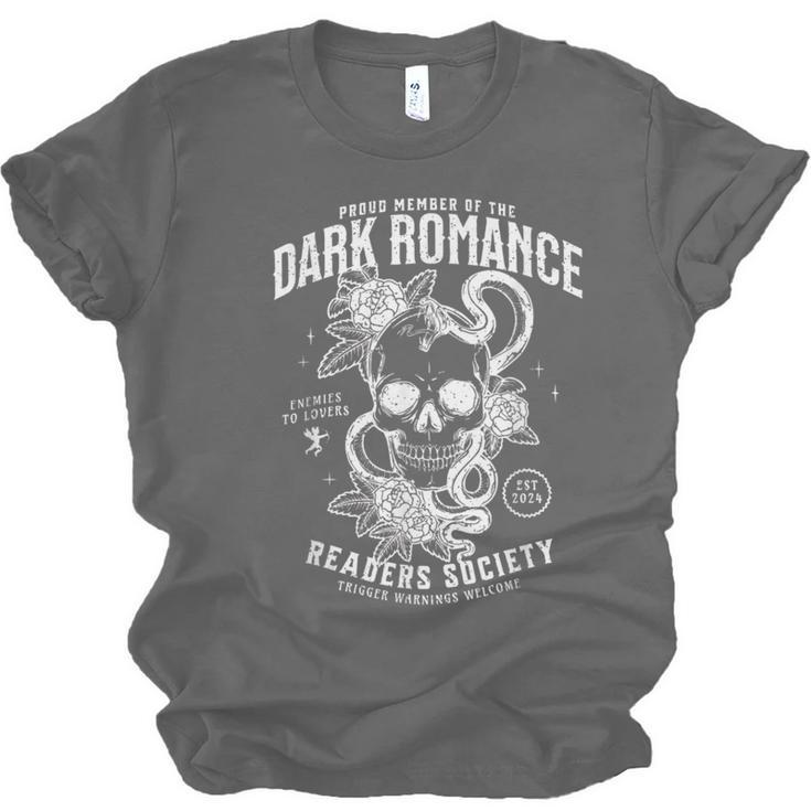 Book Lover Dark Romance Readers Society Smut Reader Women Unisex Jersey T-Shirt Book Lover Dark Romance Readers Society Smut Reader Women Unisex Jersey T-Shirt