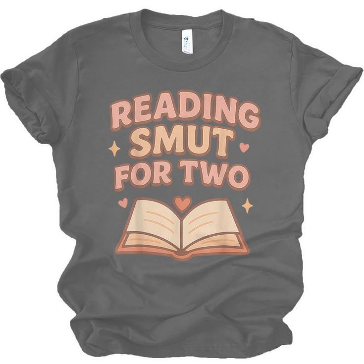 Book Lover Pregnancy Announcement Reveal Smut Unisex Jersey T-Shirt
