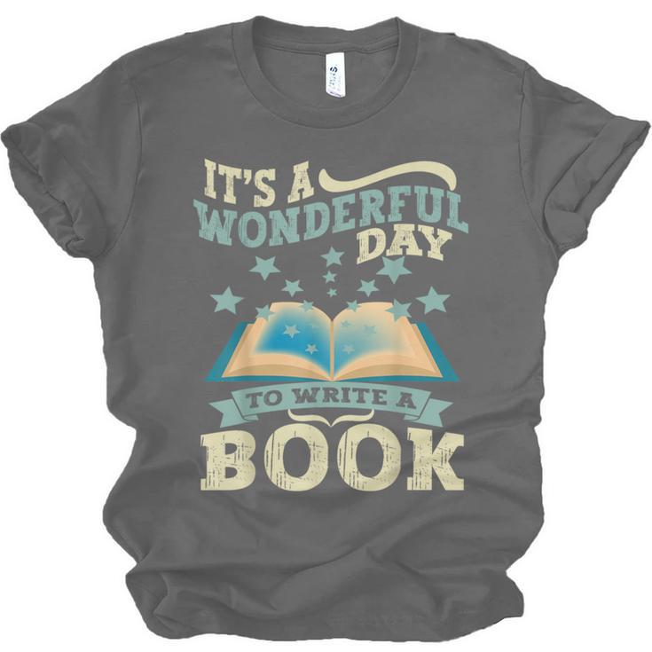 Book Lover Writer Author Unisex Jersey T-Shirt