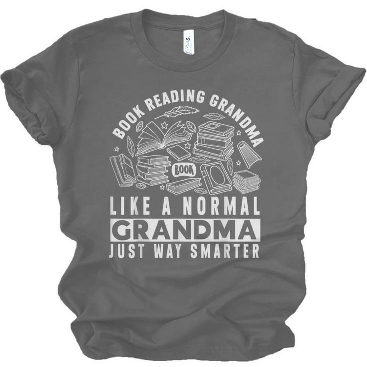 Book Reading Grandma Book Lover Grandma Unisex Jersey T-Shirt