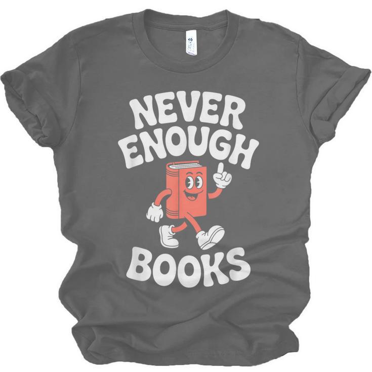 Books Or Book Reading Retro Unisex Jersey T-Shirt