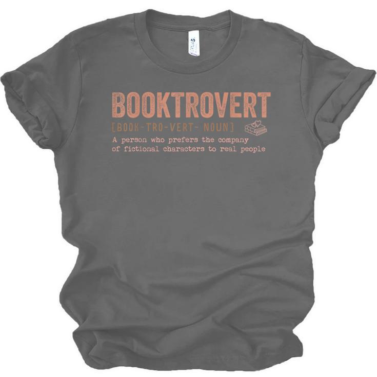 Booktrovert Definition Unisex Jersey T-Shirt Booktrovert Definition Unisex Jersey T-Shirt