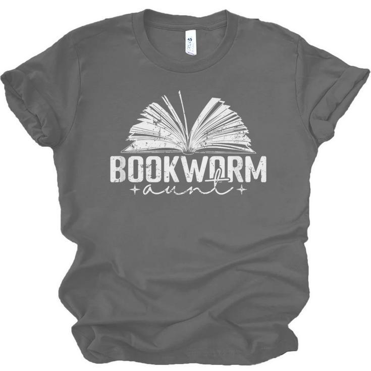 Bookworm Aunt Reading Lover Unisex Jersey T-Shirt