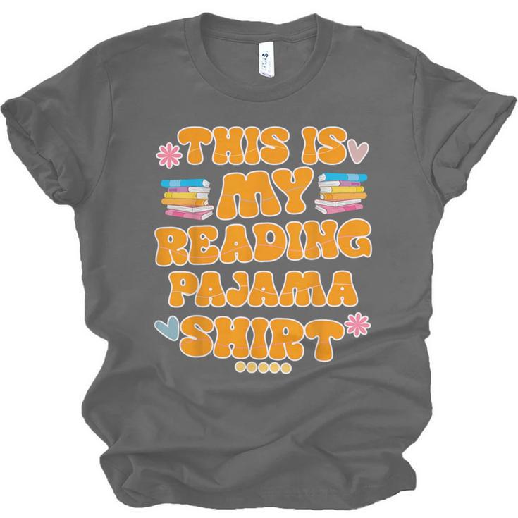 Bookworm This Is My Reading Pajama Book And Pajama Unisex Jersey T-Shirt