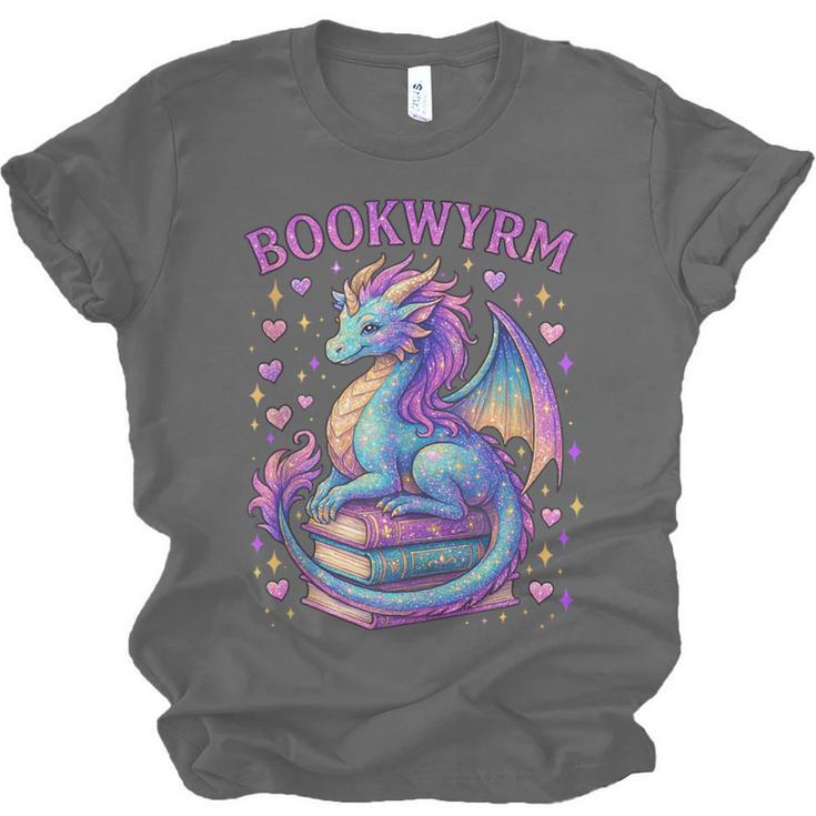 Bookwyrm Just a Girl Who Loves Dragons Books Dragon Reader Unisex Jersey T-Shirt