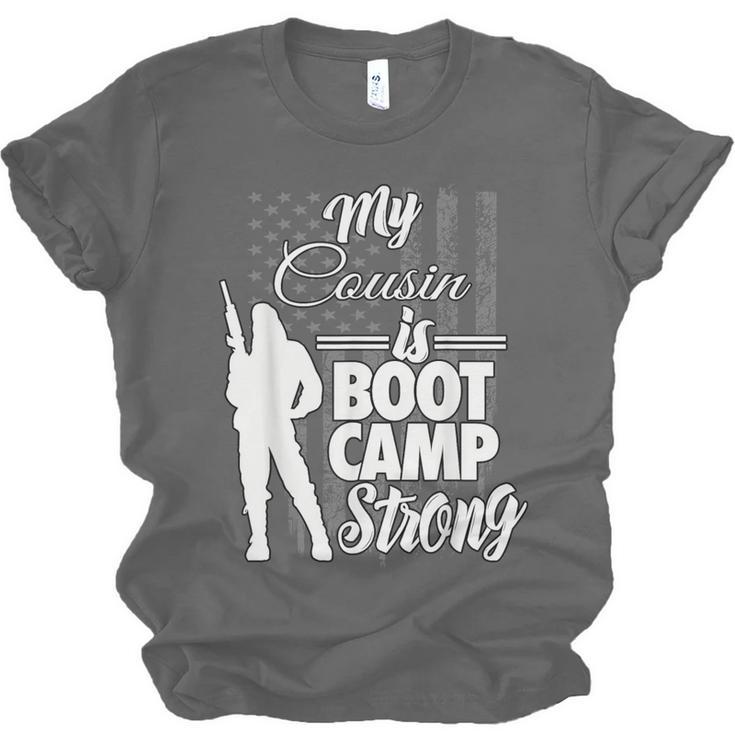 Boot Camp Graduation Military Cousin Support Tee Unisex Jersey T-Shirt