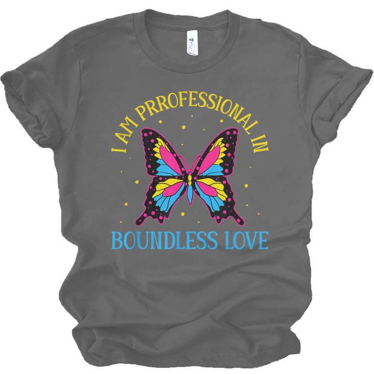 Boundless Love Pan Pride Pansexual Introvert Omnisexuality Unisex Jersey T-Shirt Boundless Love Pan Pride Pansexual Introvert Omnisexuality Unisex Jersey T-Shirt