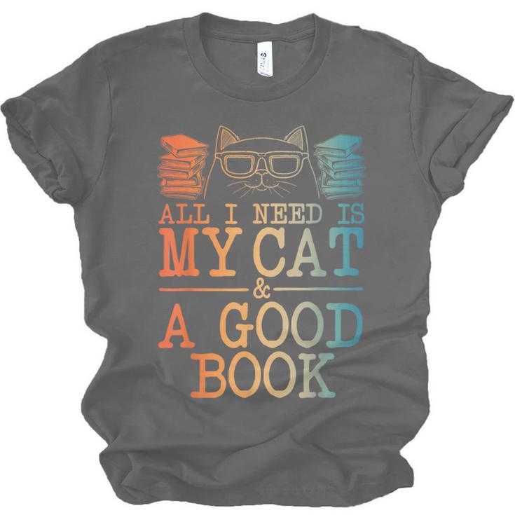 Cat & Book Art For Men Women Cat Librarian Novel Book Lover Unisex Jersey T-Shirt Cat & Book Art For Men Women Cat Librarian Novel Book Lover Unisex Jersey T-Shirt