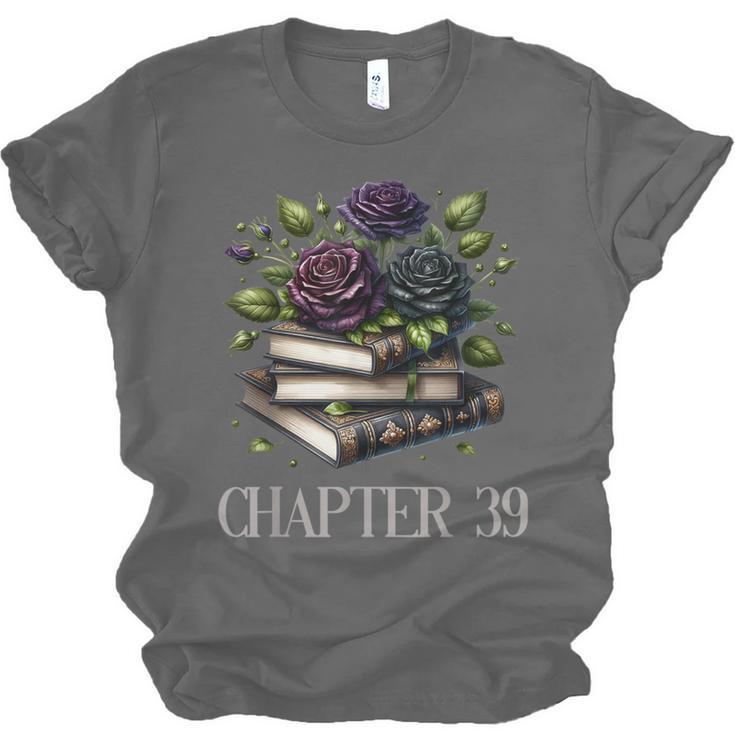 Chapter 39 39th Birthday Women Book Lovers Dark Romance Unisex Jersey T-Shirt Chapter 39 39th Birthday Women Book Lovers Dark Romance Unisex Jersey T-Shirt