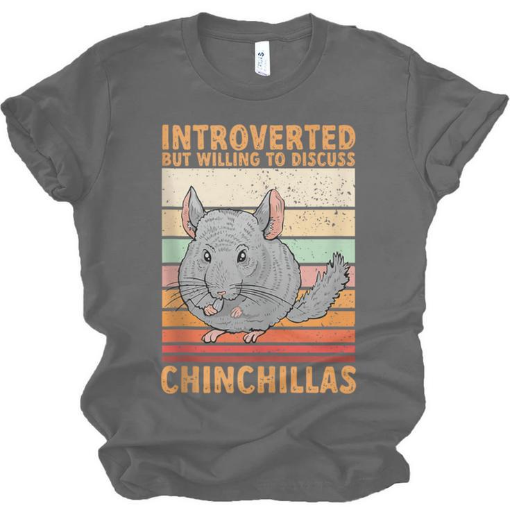 Chinchilla Owner Introvert Chinchilla Unisex Jersey T-Shirt Chinchilla Owner Introvert Chinchilla Unisex Jersey T-Shirt
