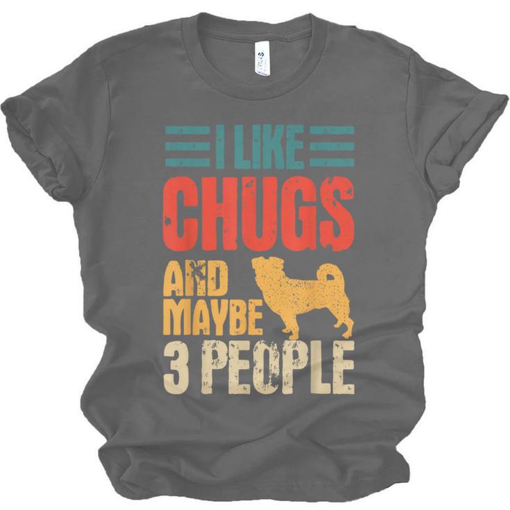 Chug Dog Retro Vintage Pughuahua Owner Fur Parent Introvert Unisex Jersey T-Shirt Chug Dog Retro Vintage Pughuahua Owner Fur Parent Introvert Unisex Jersey T-Shirt