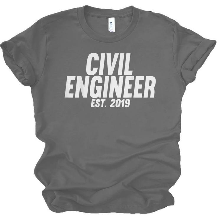 Civil Engineer Graduation Shirt New Civil Engineer Unisex Jersey T-Shirt
