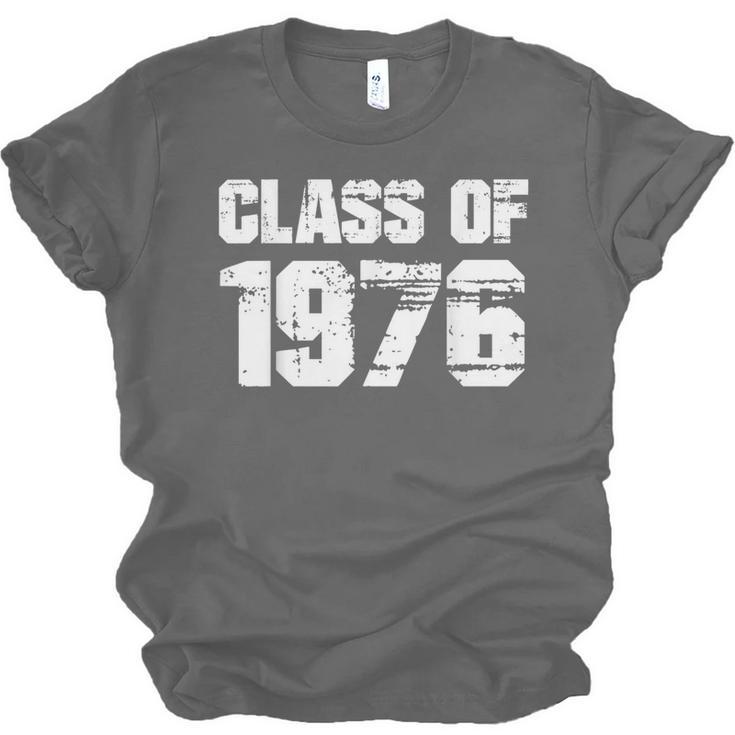 Class Of 1976 High School College Graduation Reunion T-Shirt Unisex Jersey T-Shirt