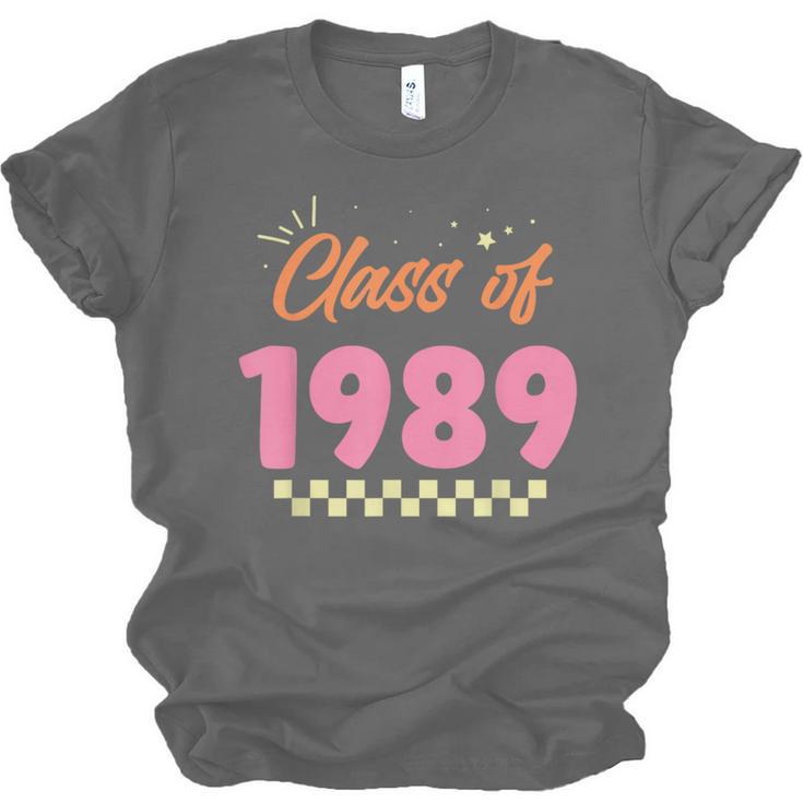 Class Of 1989 School Graduation Meetup Reunion Unisex Jersey T-Shirt